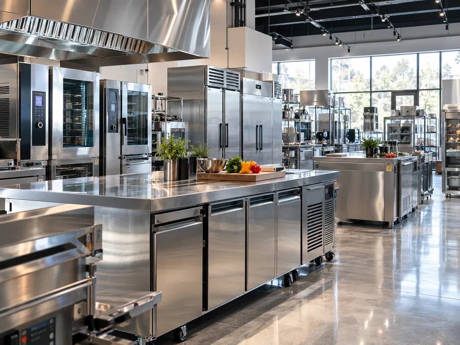 Professional commercial kitchen equipment