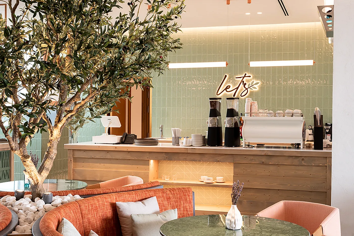 Let's Cafe project in Across UAE
