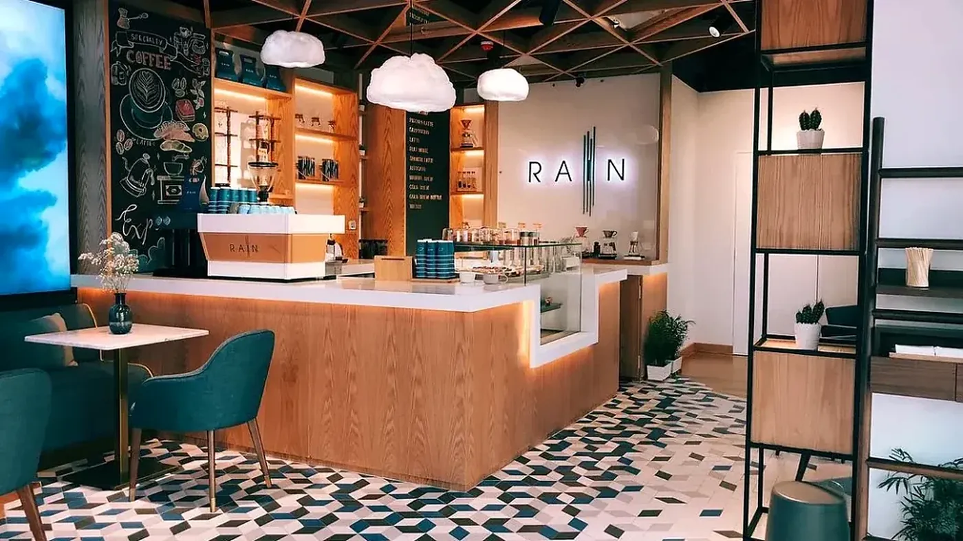 Rain Cafe project in Across UAE